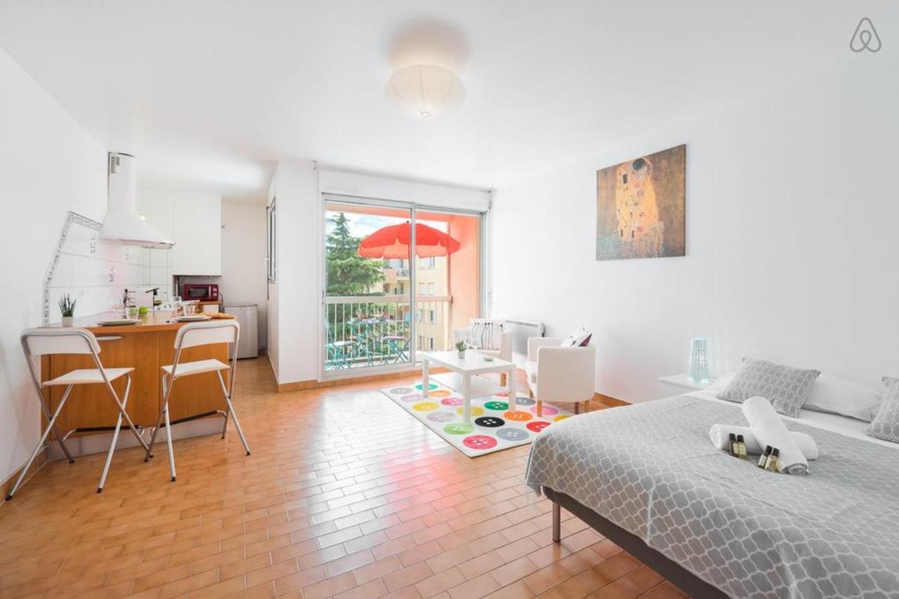 Charming Studio Close To The Train Station - Air Rental มงต์เปอลิเยร์ ภายนอก รูปภาพ